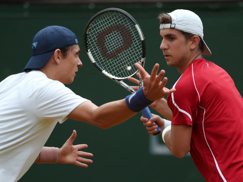 Wie du als linkshänder mit drei konkreten spielmustern return und netzspiel gegen rechtsfüßer dominierst