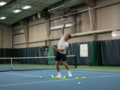 Wie du in zehn tagen deine returnreaktion gegen schnelle serves mit fünf täglichen drills messbar verbesserst