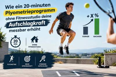 Wie ein 20‑minuten-plyometrieprogramm ohne fitnessstudio deine aufschlagkraft messbar erhöht